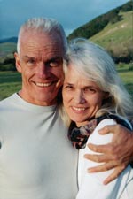 Lama Ole Nydahl and his wife, Hannah