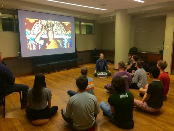 ::Our center provides a relaxed environment for bright minds to explore Buddha