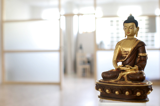 ::Our center provides a relaxed environment for bright minds to explore Buddha